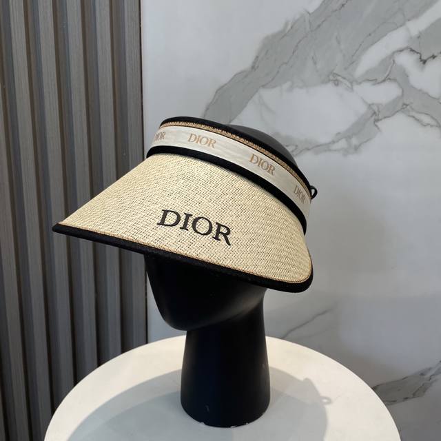 With Dust Bag Dior 2025 New Hollow Hat Is A Must-Have Item In Summer Because It