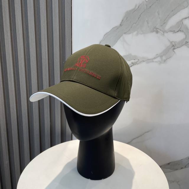 brunello Cucinelli Brunello Cucinelli Counter New High Version Baseball Cap B
