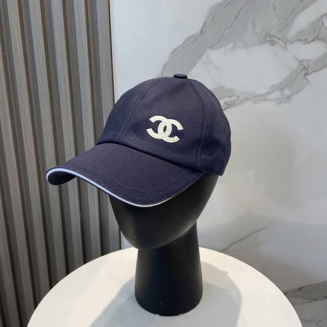 chanel Chanel Counter New Original Embroidered Baseball Cap 1:1 Mold Customiz