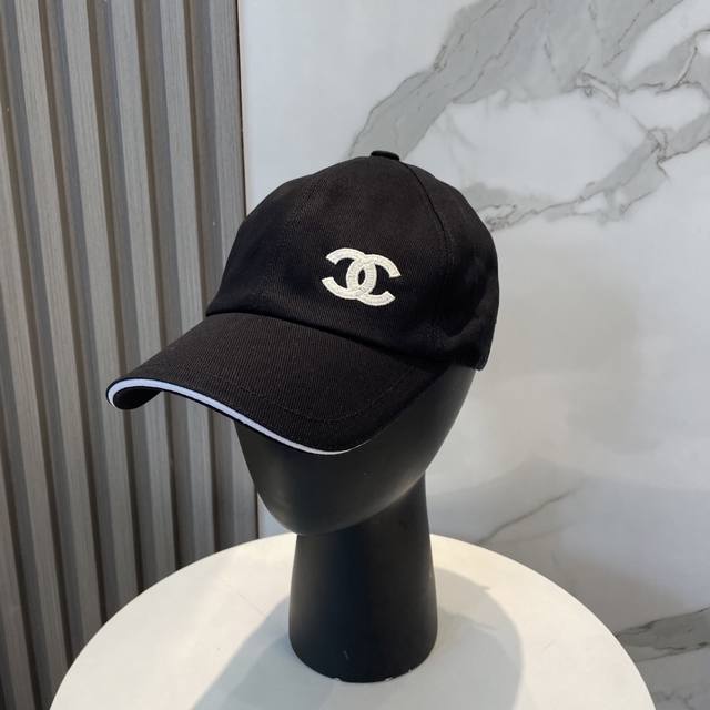 chanel Chanel Counter New Original Embroidered Baseball Cap 1:1 Mold Customiz