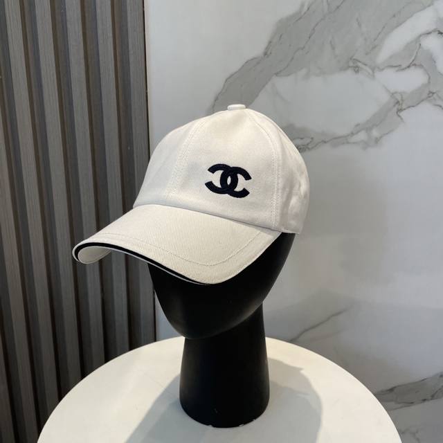 chanel Chanel Counter New Original Embroidered Baseball Cap 1:1 Mold Customiz
