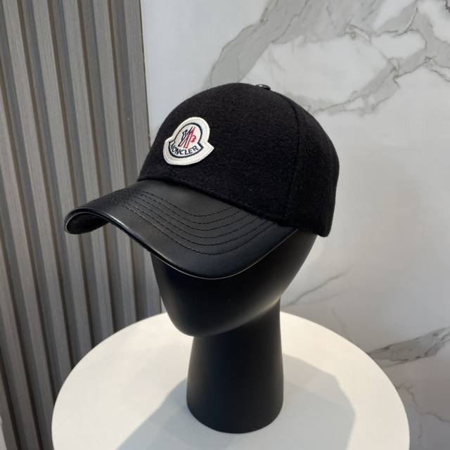 Moncler Autumn And Winter New Wool Baseball Cap Young Fashion Trend Wear Color S