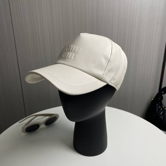 With Cloth Bag Miumiu Miu Miu New Autumn And Winter Original Baseball Cap Di Ret