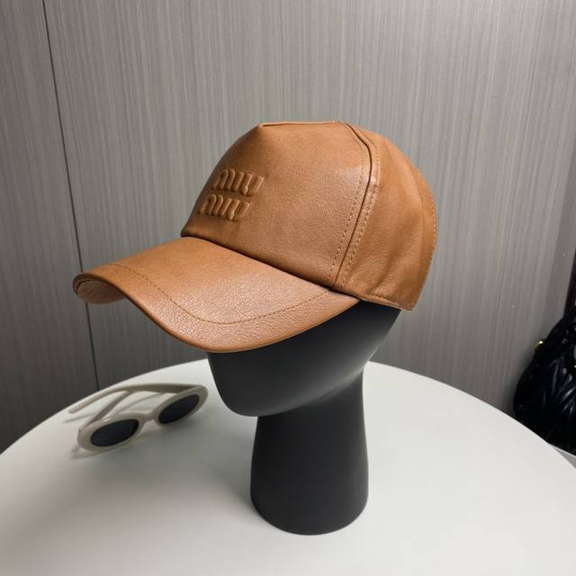 With Cloth Bag Miumiu Miu Miu New Autumn And Winter Original Baseball Cap Di Ret