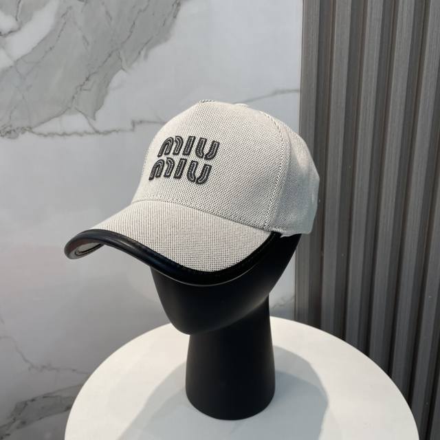 I Bought My Favorite Hat At Miu. A Baseball Cap Is The Best Way To Tell Whether