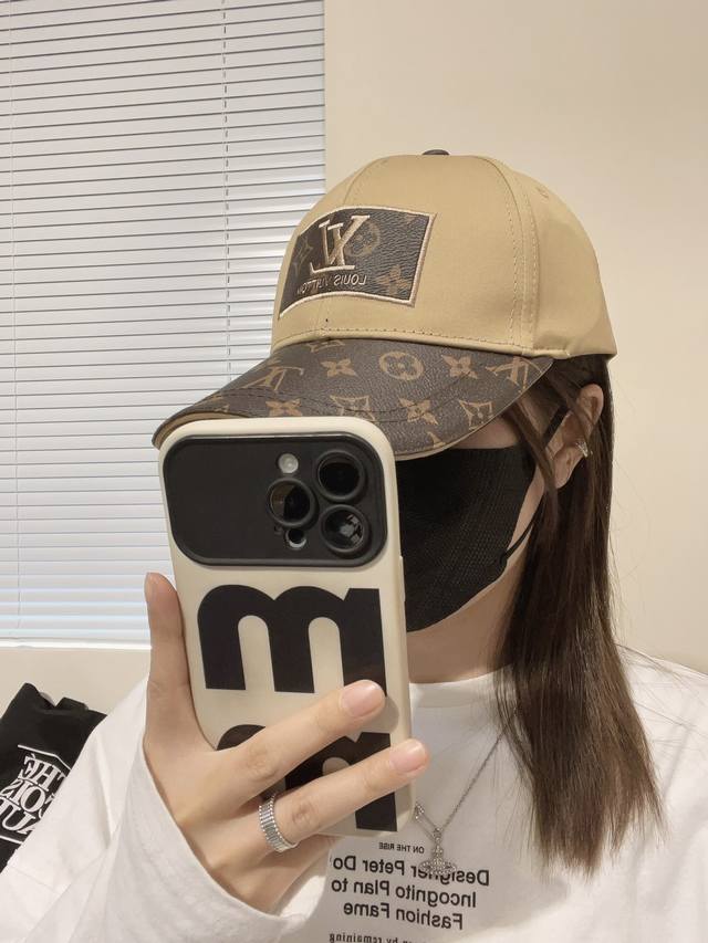 New Louis Vuitton Louisvuitton New Lv Baseball Cap Heavy Industry To Create Earl