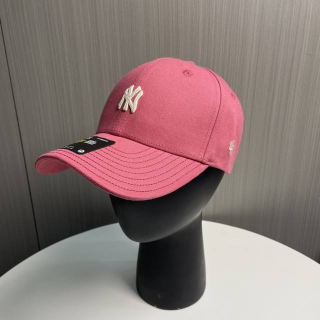 ny New York Embroidered Baseball Cap Is Simple And Elegant. 1:1 Mold Customiz