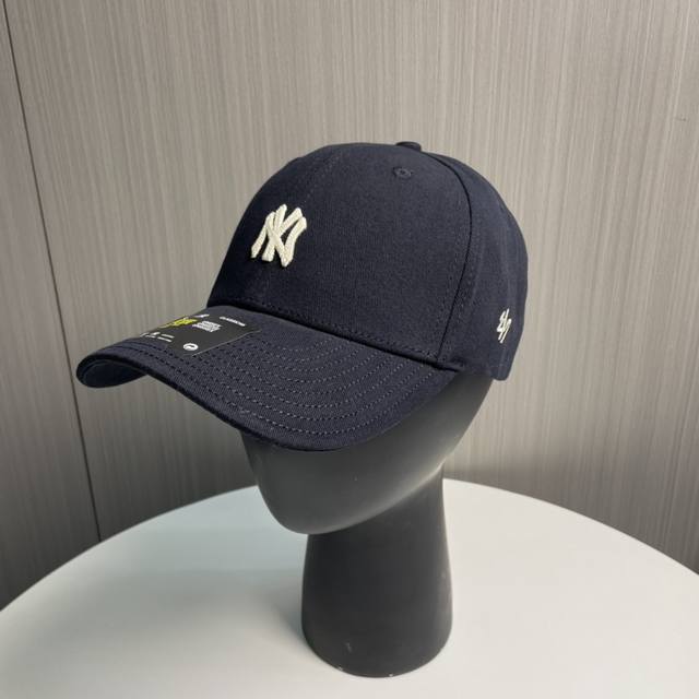 ny New York Embroidered Baseball Cap Is Simple And Elegant. 1:1 Mold Customiz