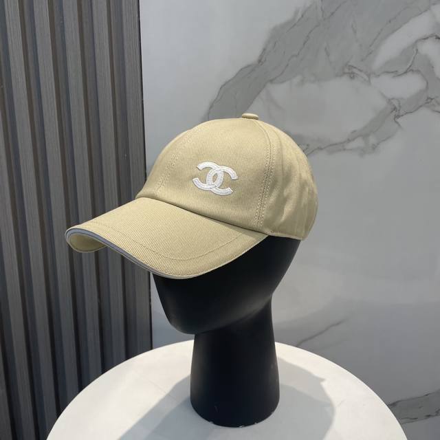 chanel Chanel Counter New Original Embroidered Baseball Cap 1:1 Mold Customiz