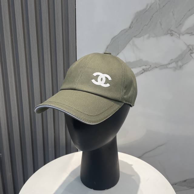 chanel Chanel Counter New Original Embroidered Baseball Cap 1:1 Mold Customiz