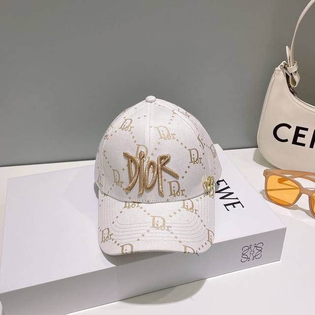 With Dust Bag New Dior Dior New Baseball Leisure Travel Essential Pure Work Prod