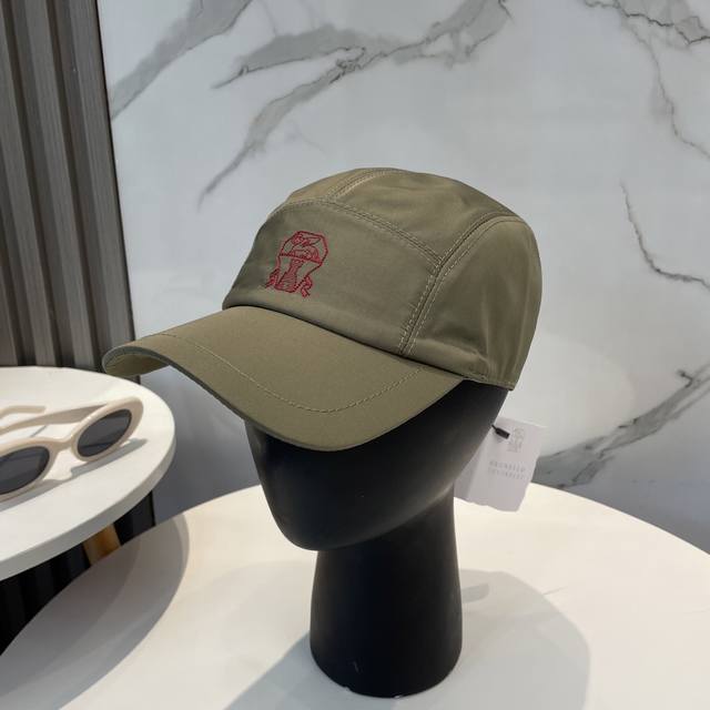brunello Cucinelli Brunello Cucinelli Counter New High Version Baseball Cap B