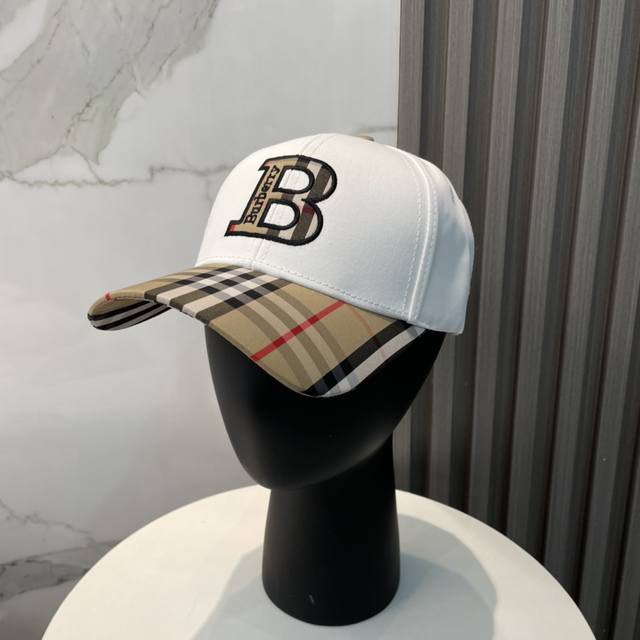 With Dust Bag Burberry Burberry Three-Dimensional Embroidery Original Baseball C