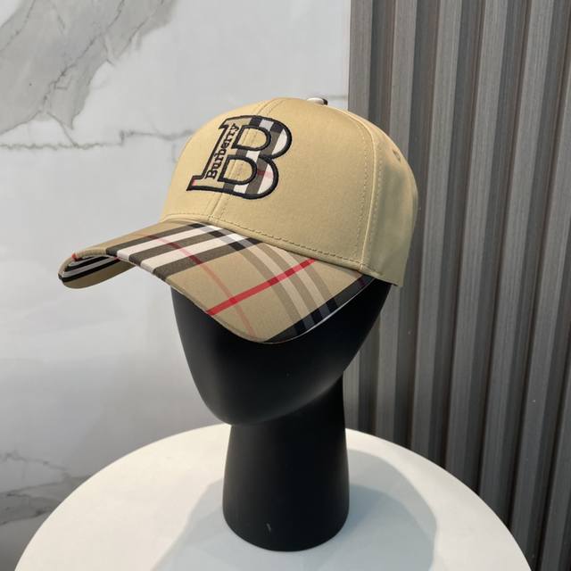 With Dust Bag Burberry Burberry Three-Dimensional Embroidery Original Baseball C