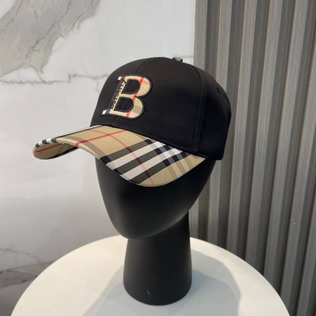 With Dust Bag Burberry Burberry Three-Dimensional Embroidery Original Baseball C