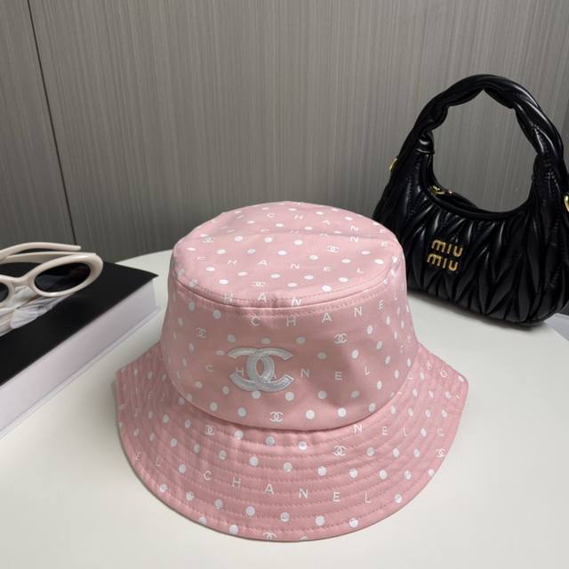 chanel Chanel New Simple Embroidered Logo Bucket Hat New Shipment Big Brand M