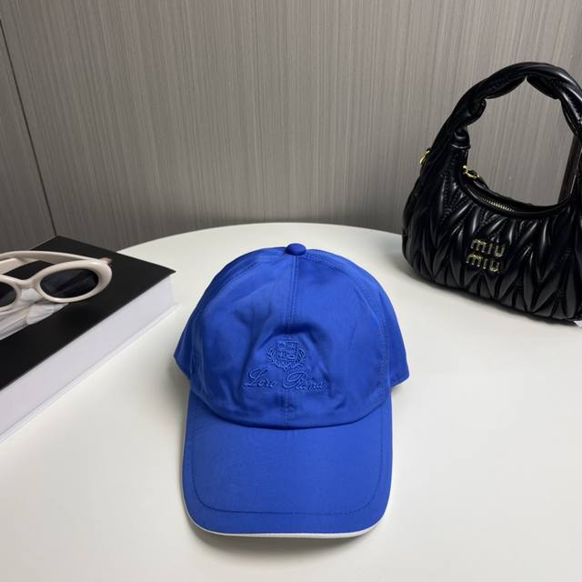 loro Piana Loyo Piana Counter Wool Material New High Version Baseball Cap Big