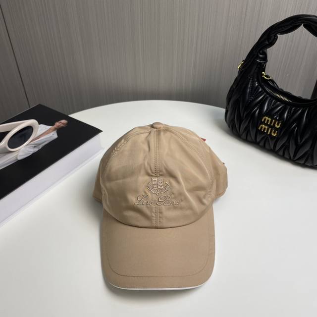 loro Piana Loyo Piana Counter Wool Material New High Version Baseball Cap Big