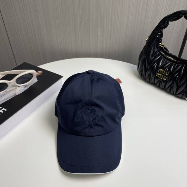 loro Piana Loyo Piana Counter Wool Material New High Version Baseball Cap Big