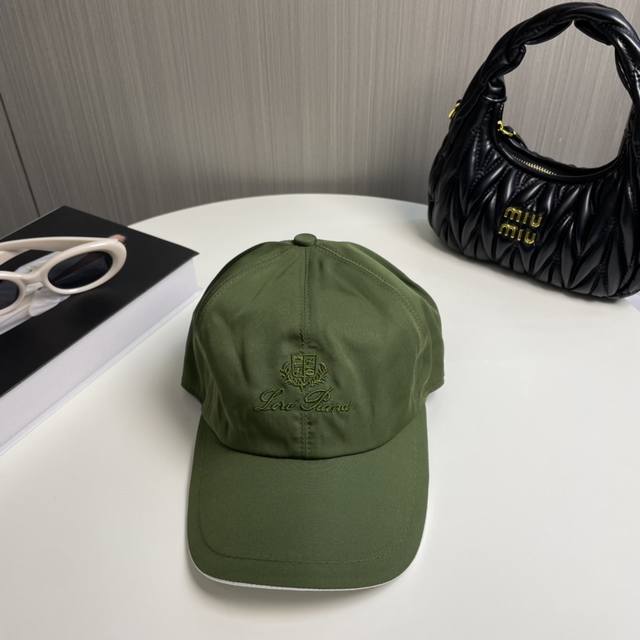 loro Piana Nuoyou Pian Ya Counter Wool Material New High Version Baseball Cap
