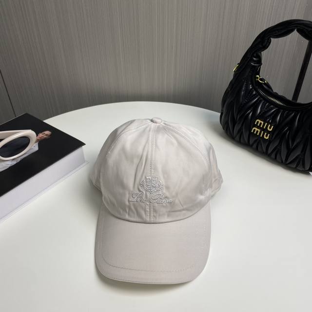 loro Piana Loyo Piana Counter Wool Material New High Version Baseball Cap Big