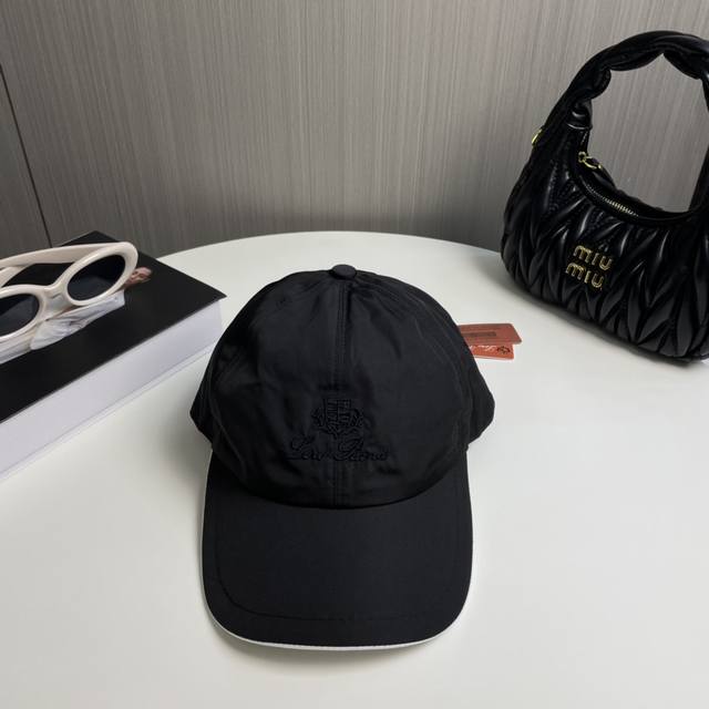 loro Piana Loyo Piana Counter Wool Material New High Version Baseball Cap Big