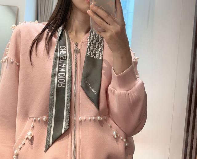 new This Dior Montaigne Mitzah Scarf Is Inspired By The Address Of The Iconic