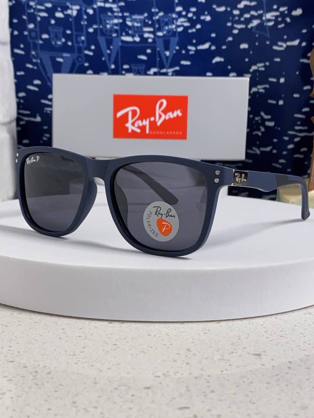 ray Ban Ray-Ban 2025 New Rectangular Unisex Sunglasses Men's Driving Polarize