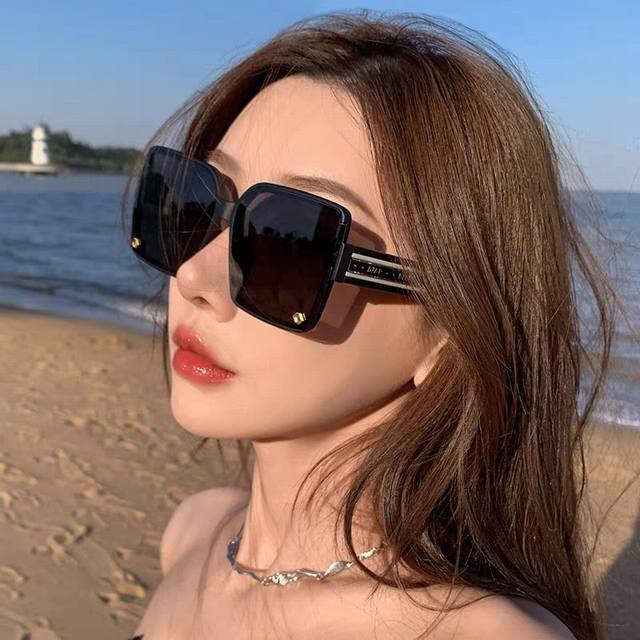 dior Dior 2025 New Sun Protection Sunglasses For Women Summer High-End Anti-U
