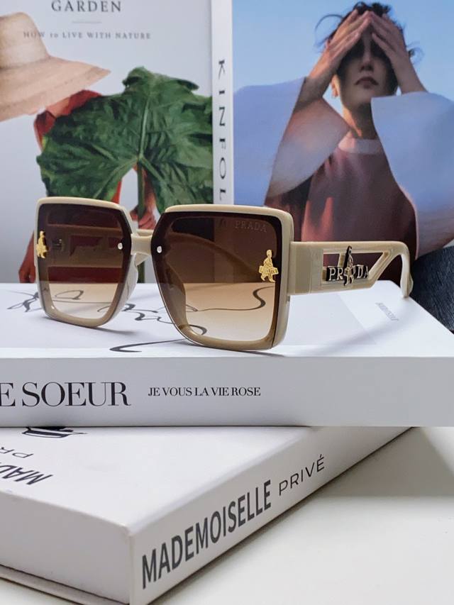 prada Prada 2025 New Model Suitcase Series Sunglasses Reduce The Burden Of St