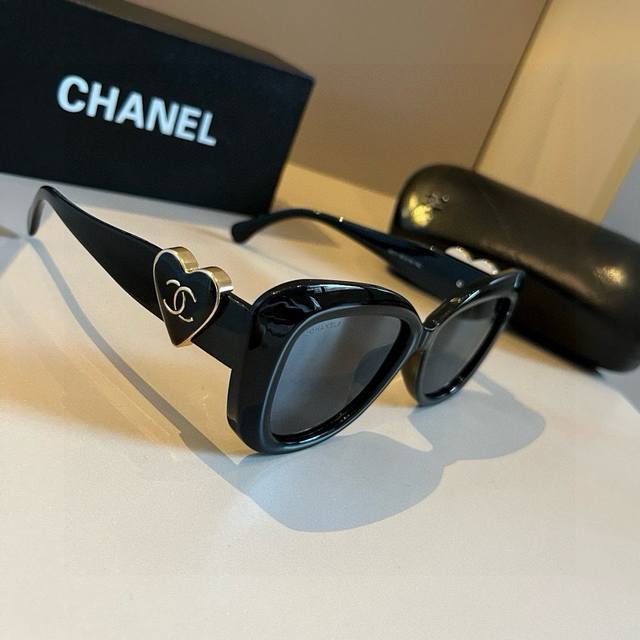 chanel Chanel Popular Sunglasses Sunshade Modify Face Shape Artifact Sticker