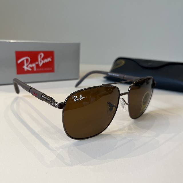 Ray-Ban Trendy Men's And Women's Street Style Sunglasses With Glass Pieces To Pr