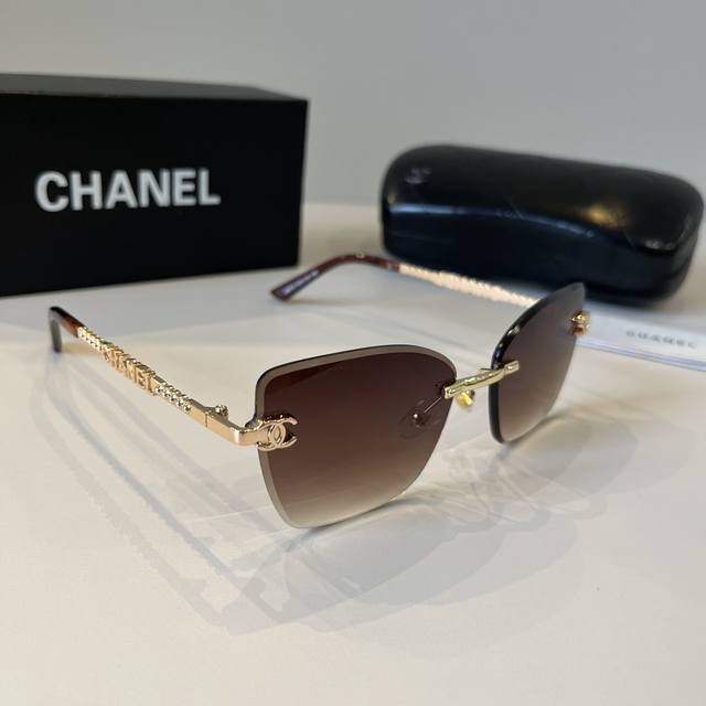 chanel Sunglasses For Round-Faced People, Come And See, Super Concealing Chub