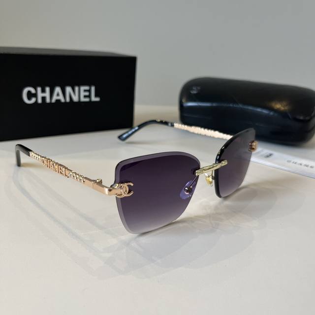 chanel Sunglasses For Round-Faced People, Come And See, Super Concealing Chub