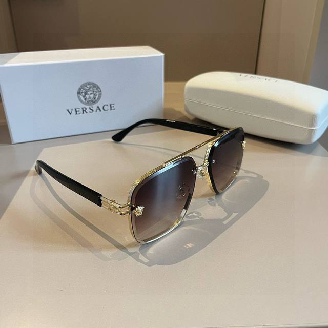 versace Versace European And American Style Fashion Sunglasses Men's Polarize