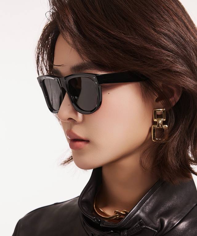 gucci 2025 Spring New Trend Hot Fashion Square Frame Polarized Sunglasses Hig