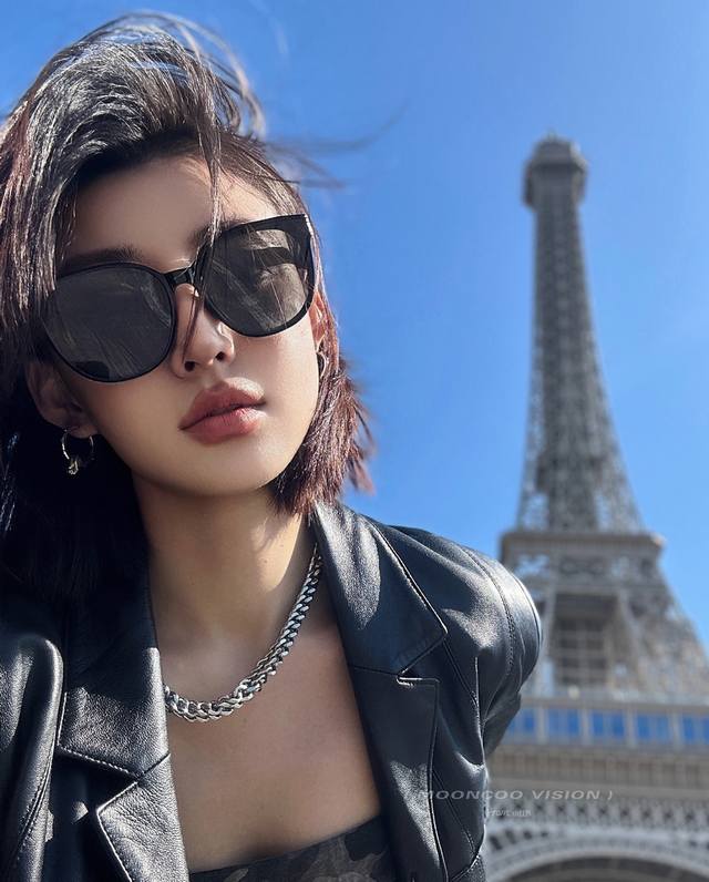 dior-Dior's New Spring Trendy Fashion Round Frame Polarized Sunglasses With H