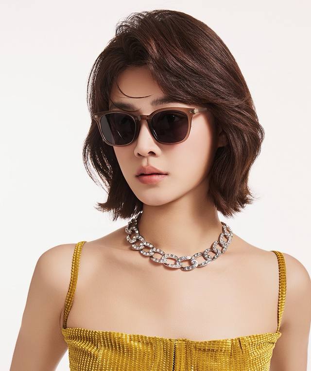 gucci 2025 Spring New Trend Hot Fashion Folding Square Frame Polarized Sungla