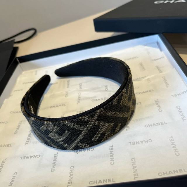 Fd Fendi original old flower headband