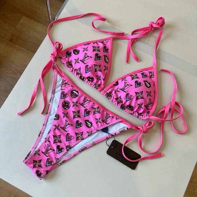 Lv Louis Vuitton official new swimsuit bikini, high-end customization, SML Xl