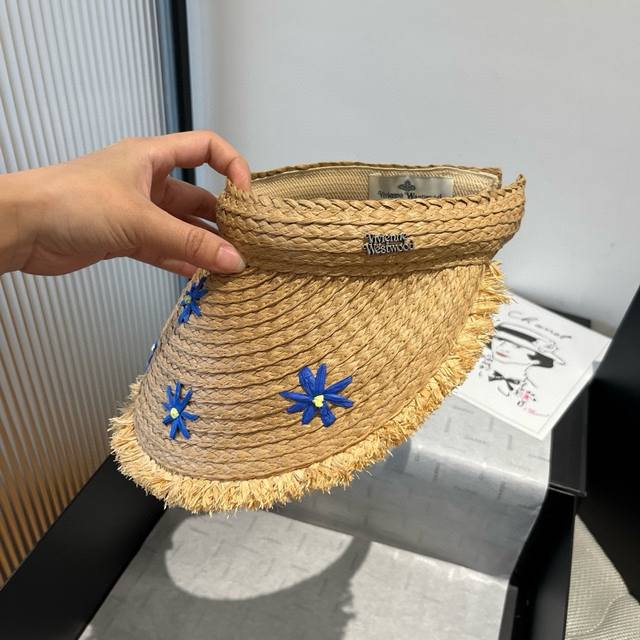 Empress Dowager Cixi hollow top headband sun hat