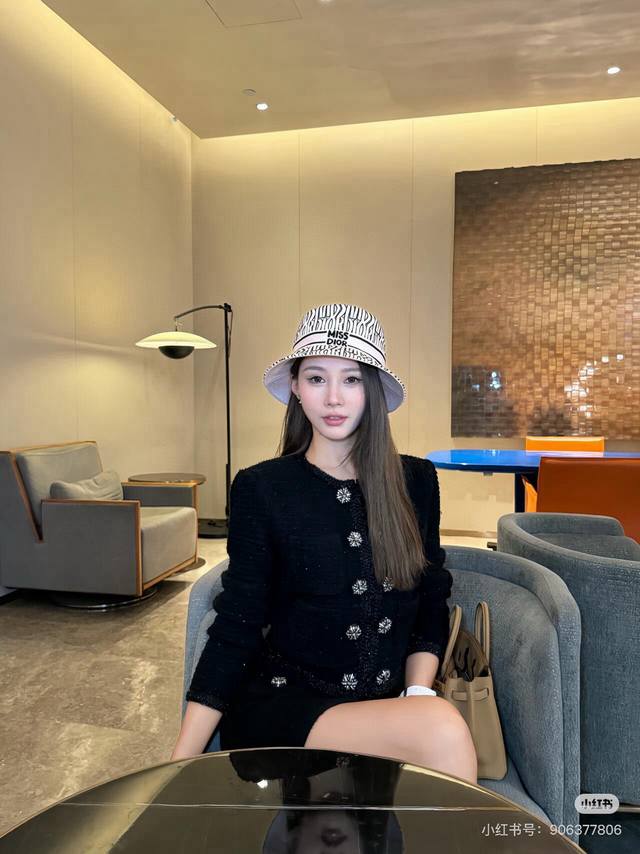Dior official new bucket hat, counter new