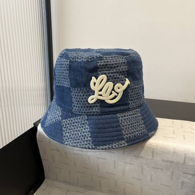 Lv Louis Vuitton new style bucket hat, head circumference 57Cm