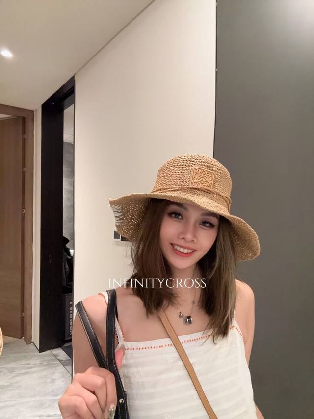 Running volume Loew* Spring and Summer Straw Fisherman's Hat Straw Fisherman's H