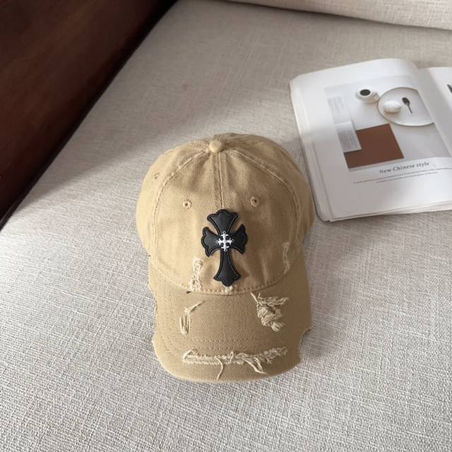Chrome Heart Spring Baseball Cap, Personality and Fashion Style Classic Cross Lo