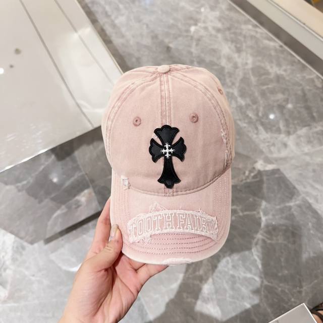 Chrome Hearts new street style cotton baseball cap, personalized fashion style C