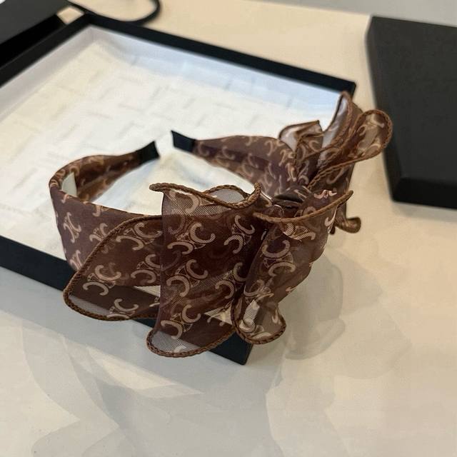Celine bow headband