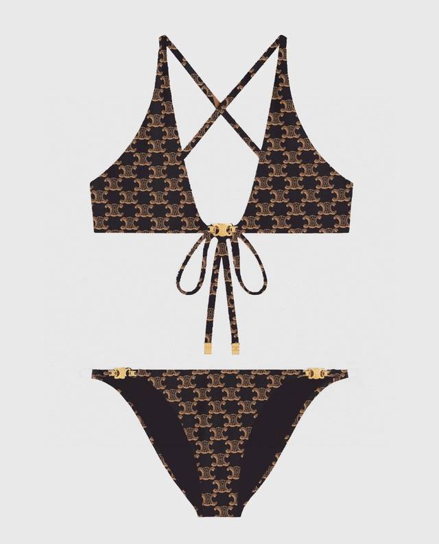 Celine swimsuit, the real thing is so beautiful! It can't be photographed to sho