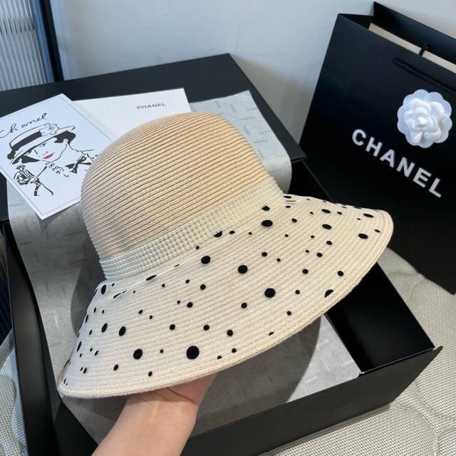 Valentino new basin hat, Pp straw hat, basin hat, head circumference 57Cm