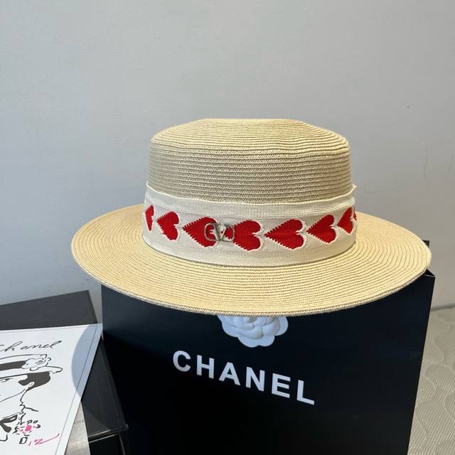 Valentino new flat top sun hat, sun hat, head circumference 57Cm